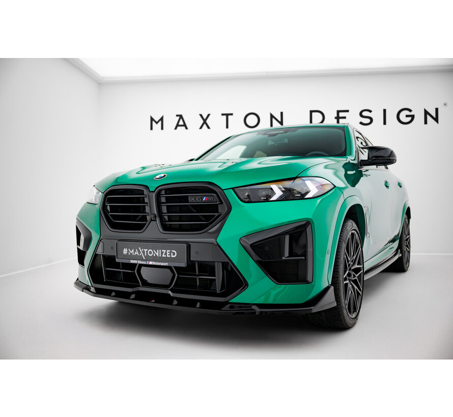 Maxton Design Front Splitter V.2 passend voor BMW X6 M F96 Facelift