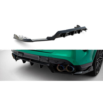 Maxton Design Maxton Design Rear Splitter (with vertical bars) BMW X6 M F96 Facelift