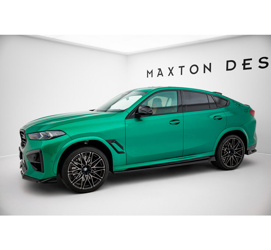 Maxton Design Side Skirts Diffusers BMW X6 M F96 Facelift
