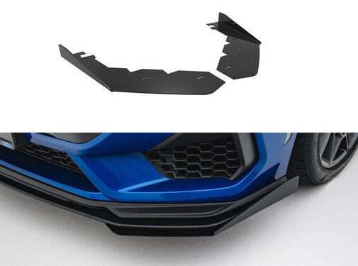Maxton Design Maxton Design Front Flaps Ford Mustang GT Mk7
