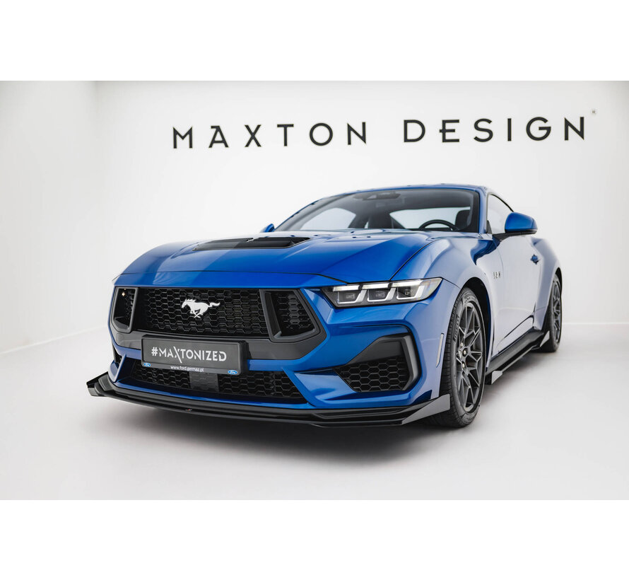 Maxton Design Front Flaps Ford Mustang GT Mk7