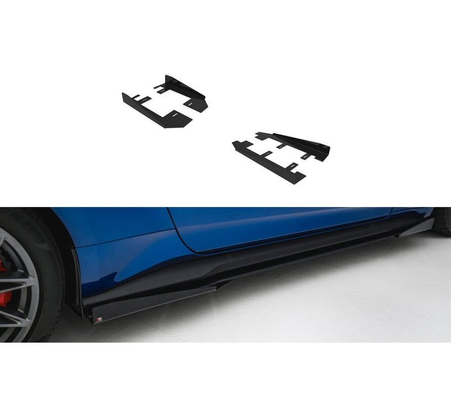 Maxton Design Side Flaps Ford Mustang GT Mk7