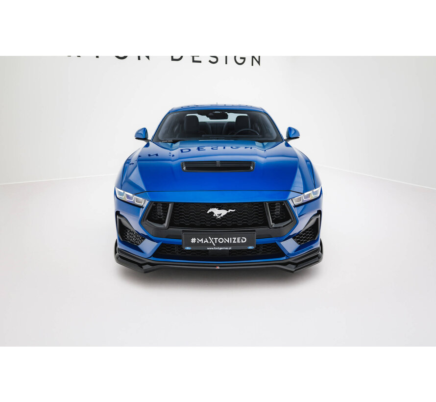 Maxton Design Set of Splitters Ford Mustang GT Mk7