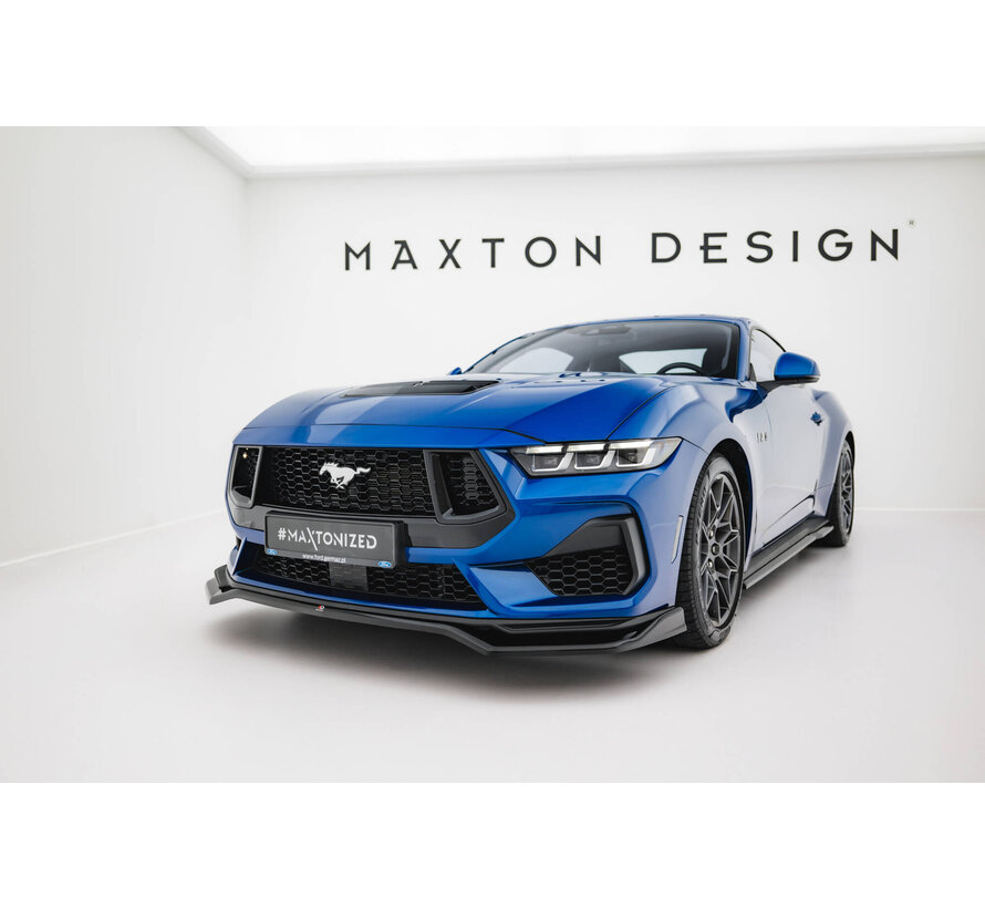 Maxton Design Set of Splitters Ford Mustang GT Mk7