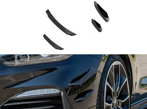 Maxton Design Maxton Design Front Bumper Wings (Canards) Hyundai I30 N Mk3