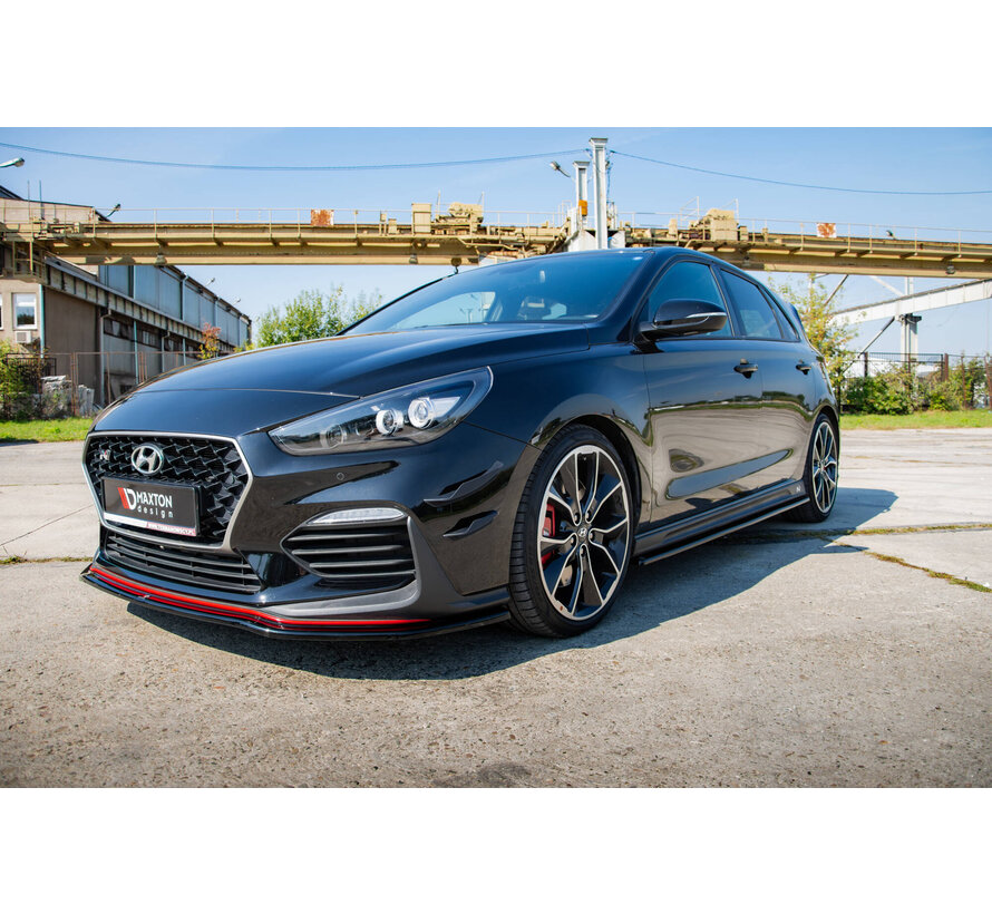Maxton Design Front Bumper Wings (Canards) Hyundai I30 N Mk3