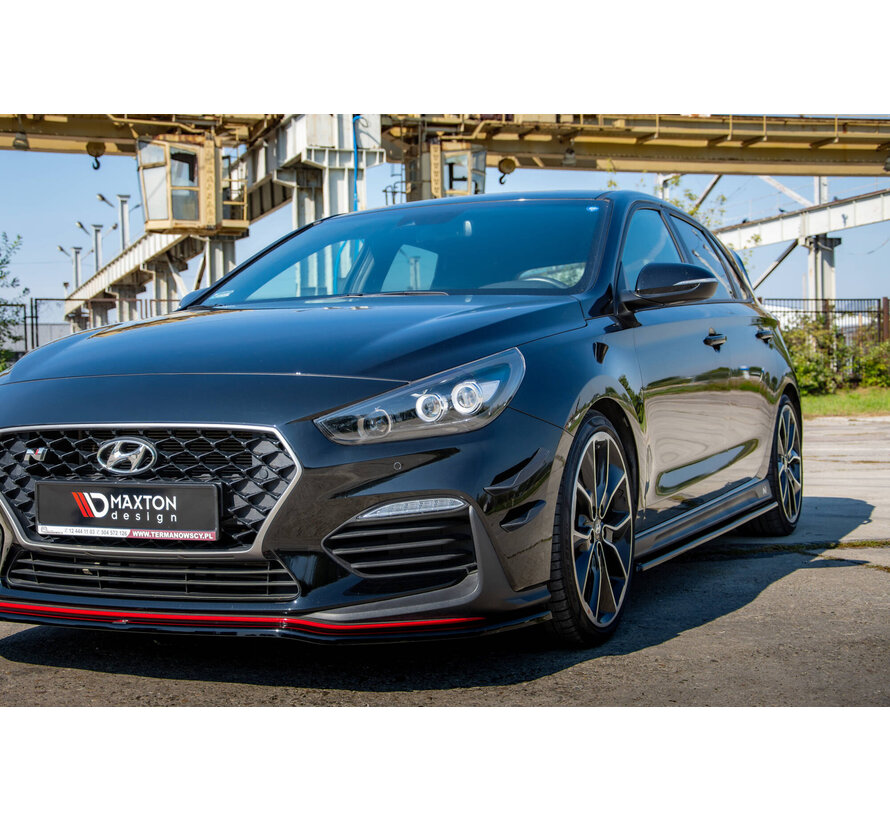 Maxton Design Front Bumper Wings (Canards) Hyundai I30 N Mk3