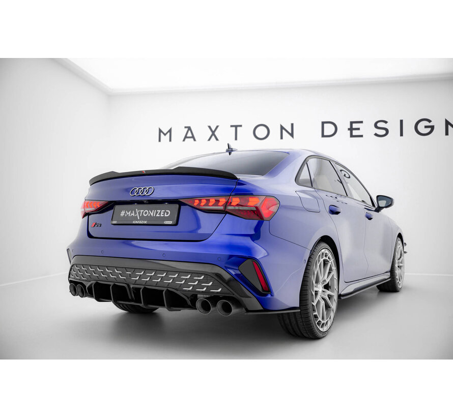 Maxton Design Spoiler Cap Audi A3 S-Line Sedan / S3 Sedan 8Y Facelift
