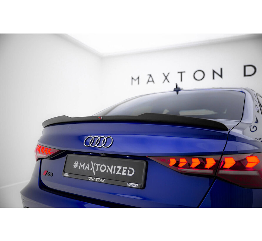 Maxton Design Spoiler Cap Audi A3 S-Line Sedan / S3 Sedan 8Y Facelift