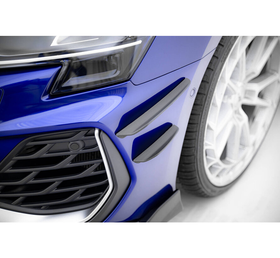 Maxton Design Front Bumper Wings (Canards) Audi A3 S-Line Sedan / S3 Sedan 8Y Facelift