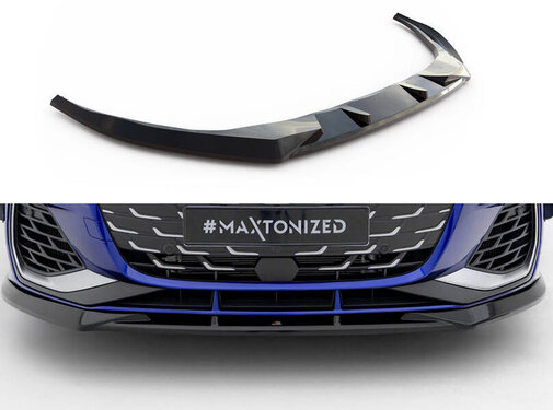 Maxton Design Maxton Design Front Splitter V.1 Audi A3 S-Line Sedan / S3 Sedan 8Y Facelift