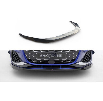 Maxton Design Maxton Design Front Splitter V.2 Audi A3 S-Line Sedan / S3 Sedan 8Y Facelift