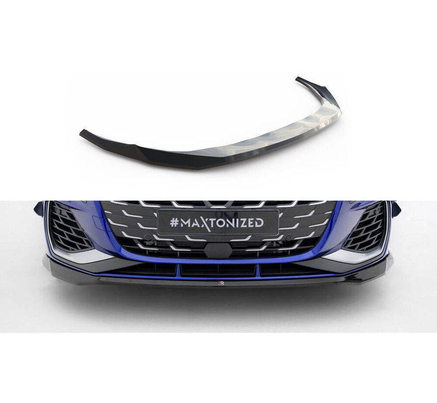 Maxton Design Front Splitter V.2 Audi A3 S-Line Sedan / S3 Sedan 8Y Facelift