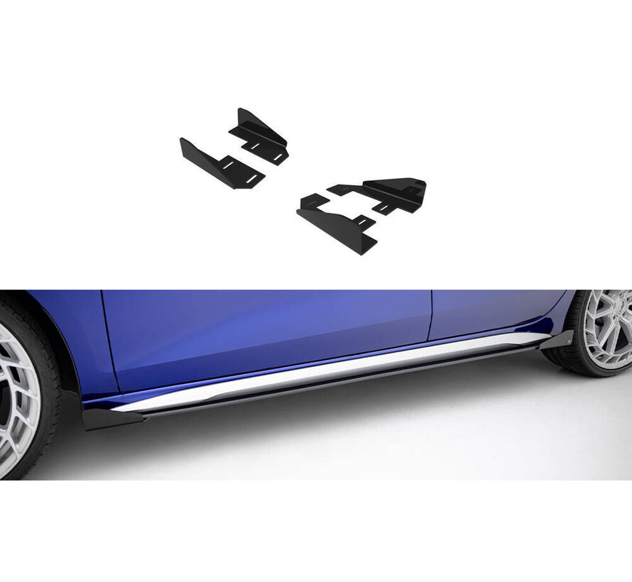 Maxton Design Side Flaps Audi A3 S-Line Sedan / S3 Sedan 8Y Facelift