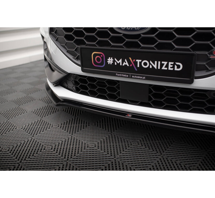 Maxton Design Front Splitter V.1 Ford Focus ST / ST-Line Mk4 Facelift