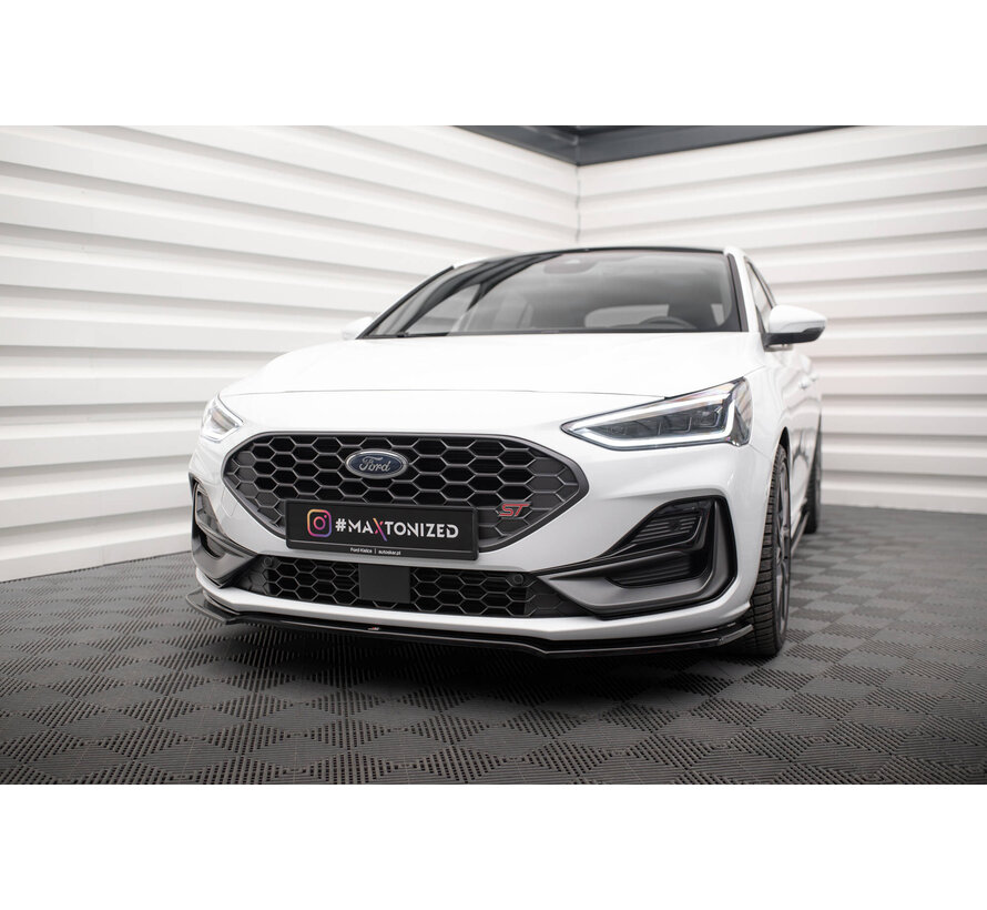 Maxton Design Front Splitter V.1 Ford Focus ST / ST-Line Mk4 Facelift
