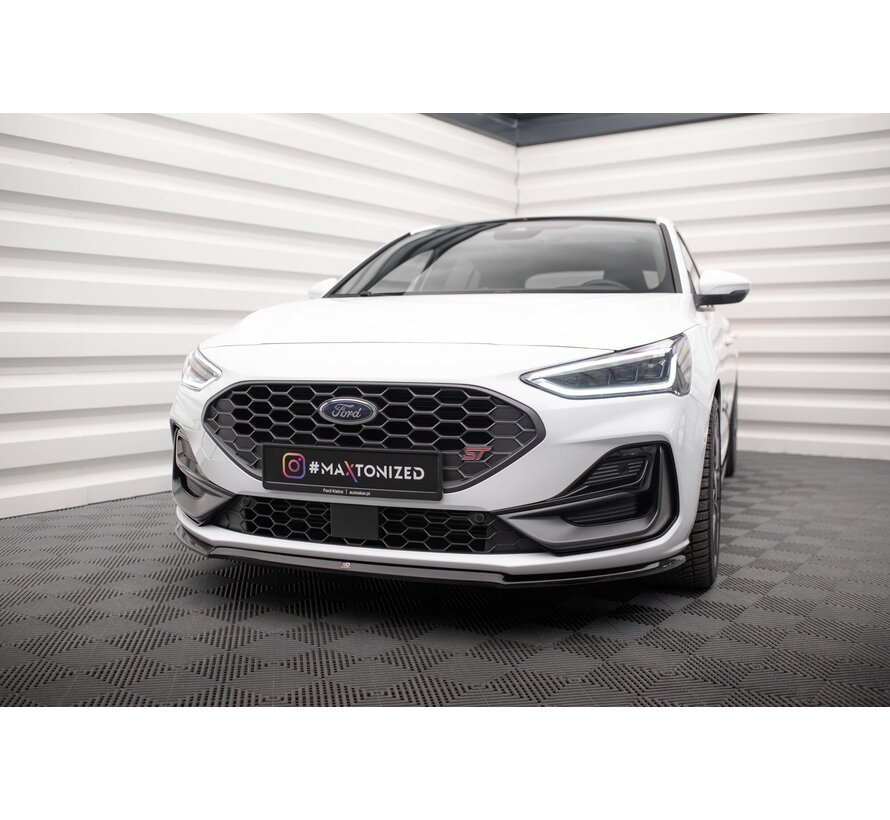 Maxton Design Front Splitter V.3 Ford Focus ST / ST-Line Mk4 Facelift