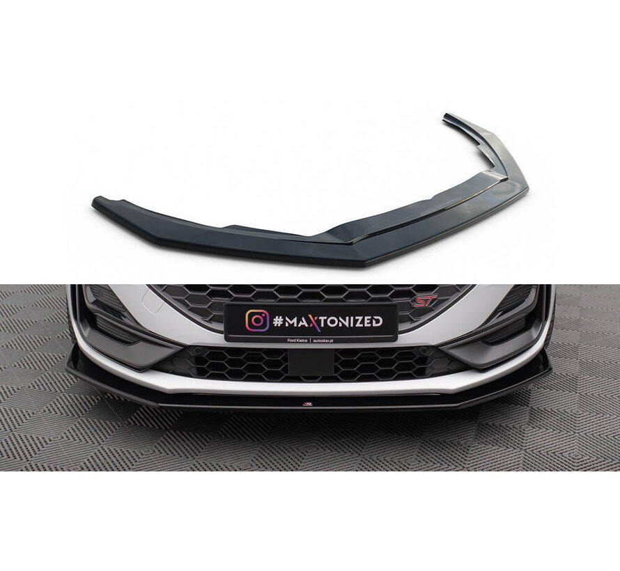 Maxton Design Front Splitter V.6 Ford Focus ST / ST-Line Mk4 Facelift