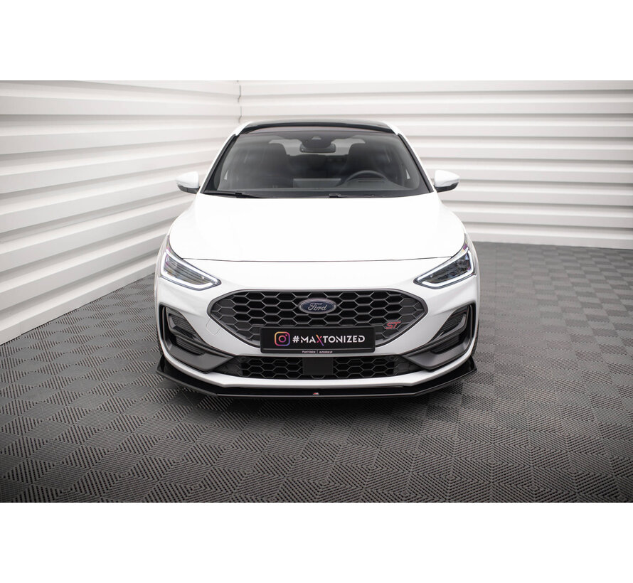 Maxton Design Front Splitter V.6 Ford Focus ST / ST-Line Mk4 Facelift