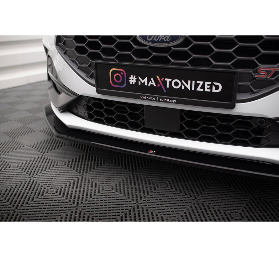Maxton Design Front Splitter V.6 Ford Focus ST / ST-Line Mk4 Facelift