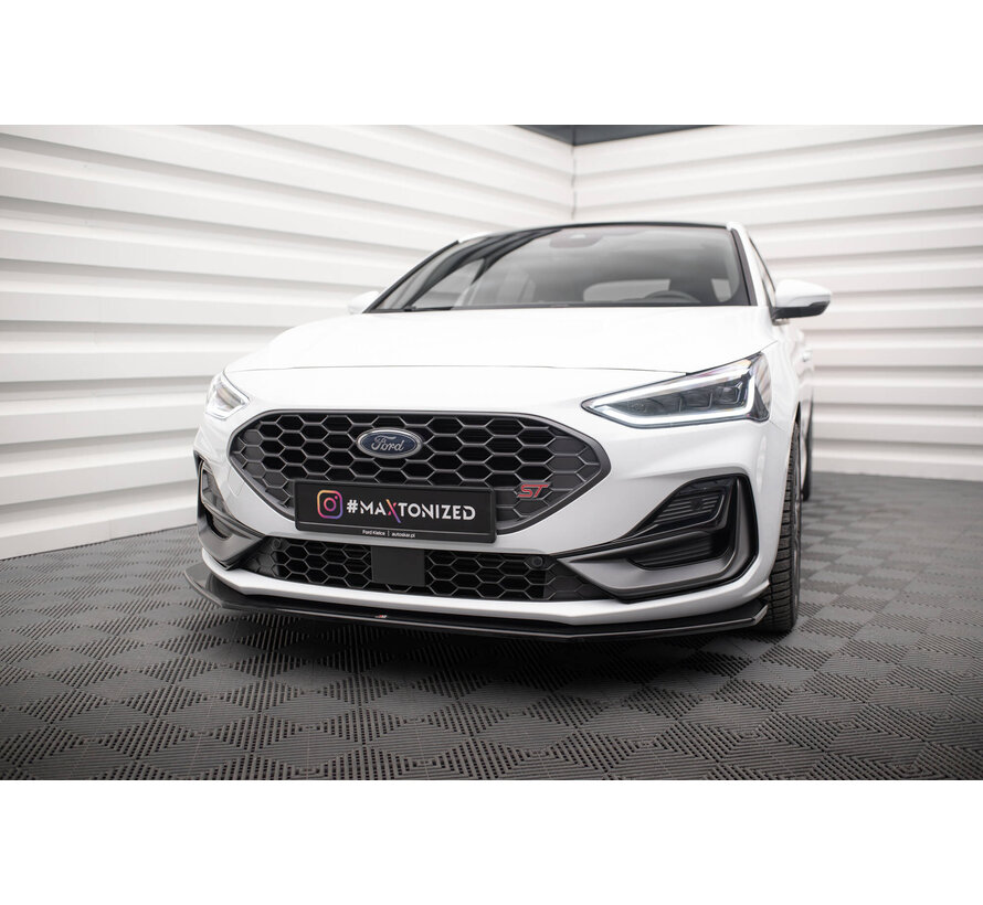 Maxton Design Front Splitter V.6 Ford Focus ST / ST-Line Mk4 Facelift
