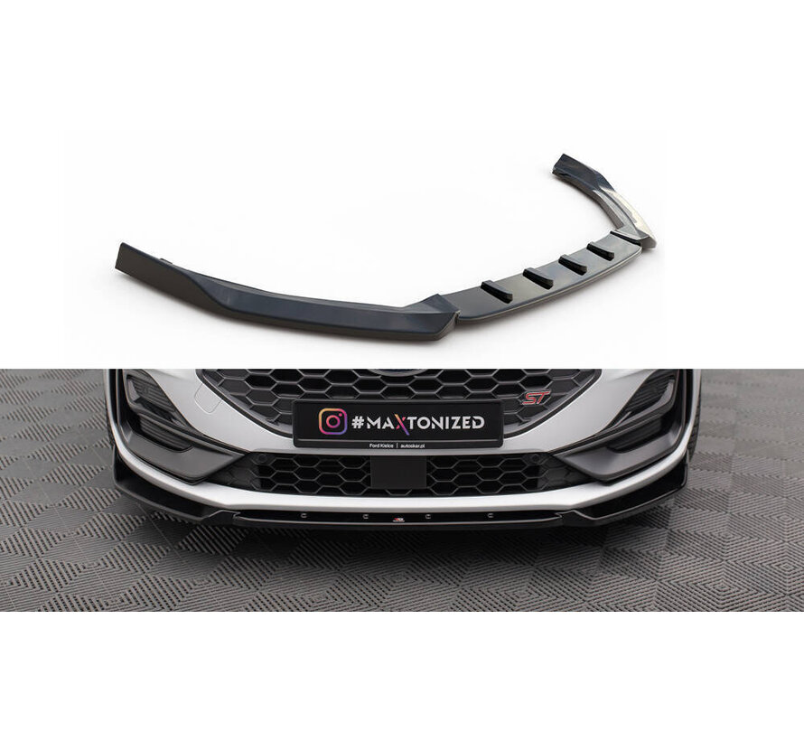 Maxton Design Front Splitter V.7 Ford Focus ST / ST-Line Mk4 Facelift