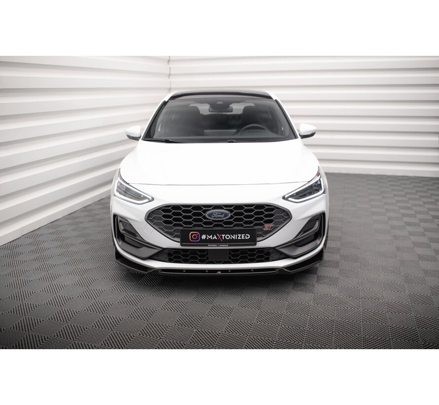 Maxton Design Front Splitter V.7 Ford Focus ST / ST-Line Mk4 Facelift