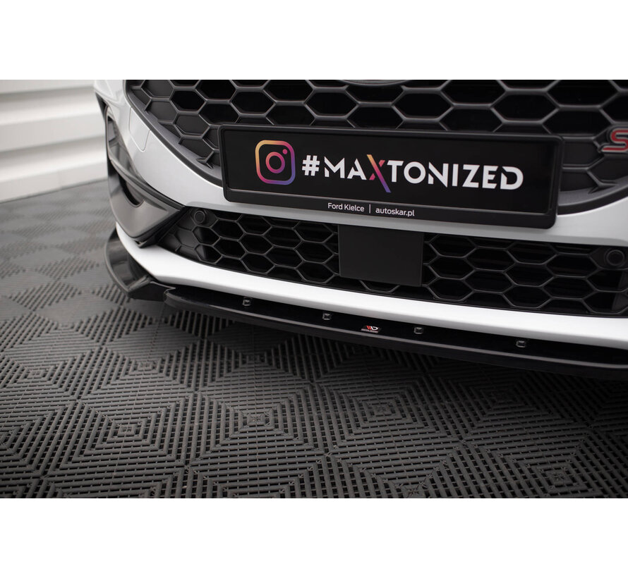 Maxton Design Front Splitter V.7 Ford Focus ST / ST-Line Mk4 Facelift