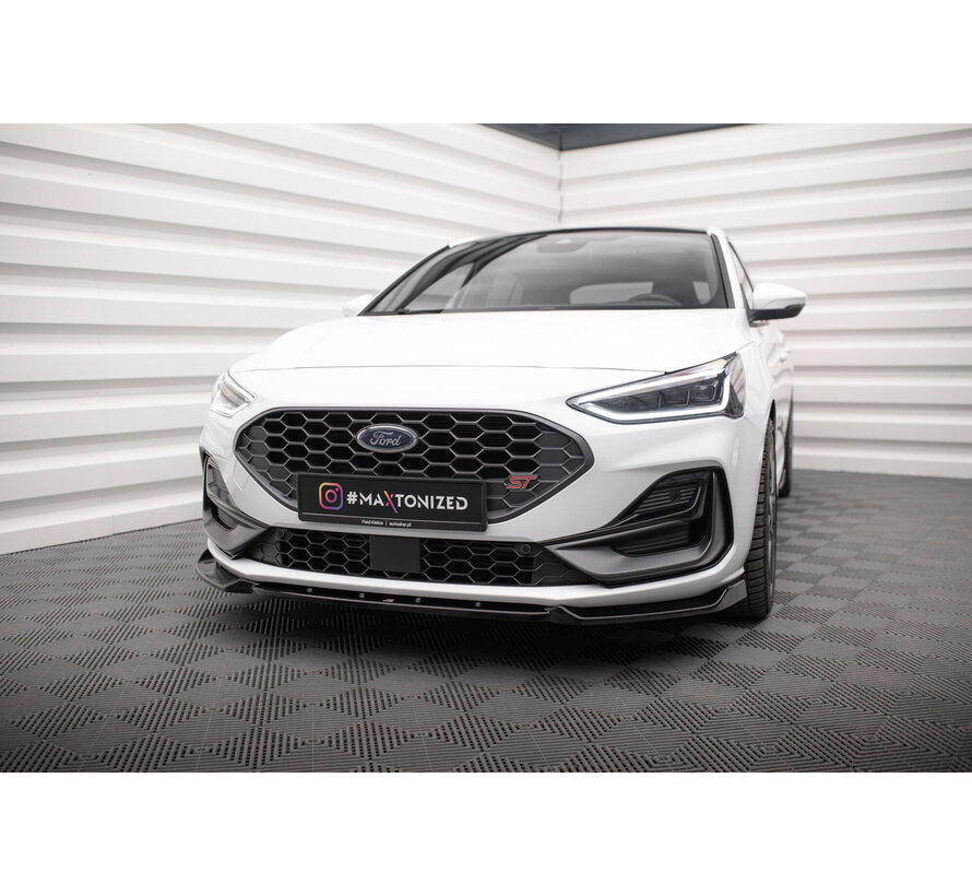 Maxton Design Front Splitter V.7 Ford Focus ST / ST-Line Mk4 Facelift