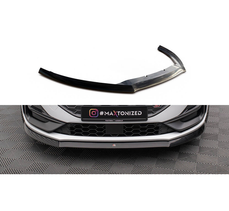 Maxton Design Front Splitter V.8 Ford Focus ST / ST-Line Mk4 Facelift