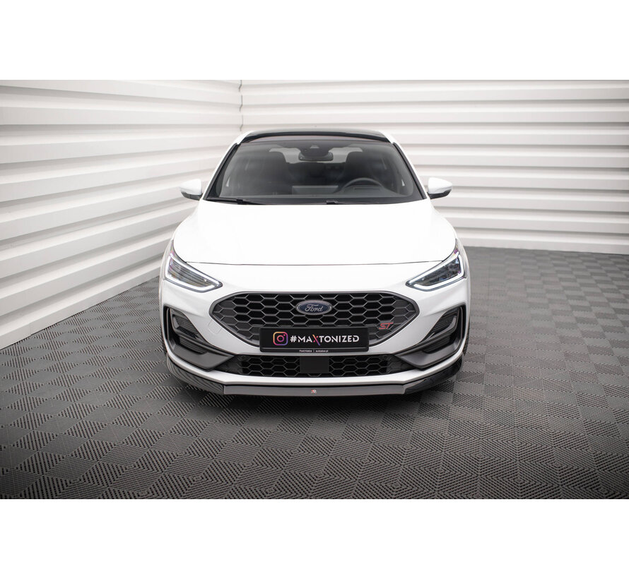 Maxton Design Front Splitter V.8 Ford Focus ST / ST-Line Mk4 Facelift