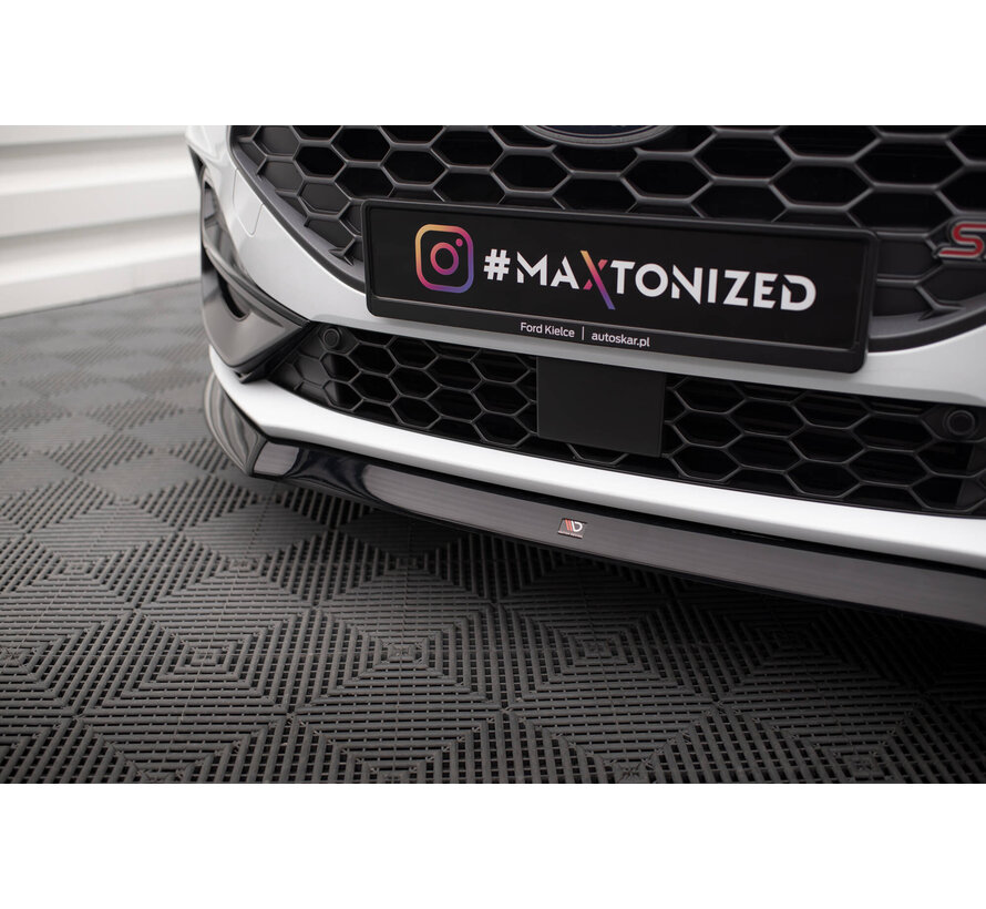 Maxton Design Front Splitter V.8 Ford Focus ST / ST-Line Mk4 Facelift