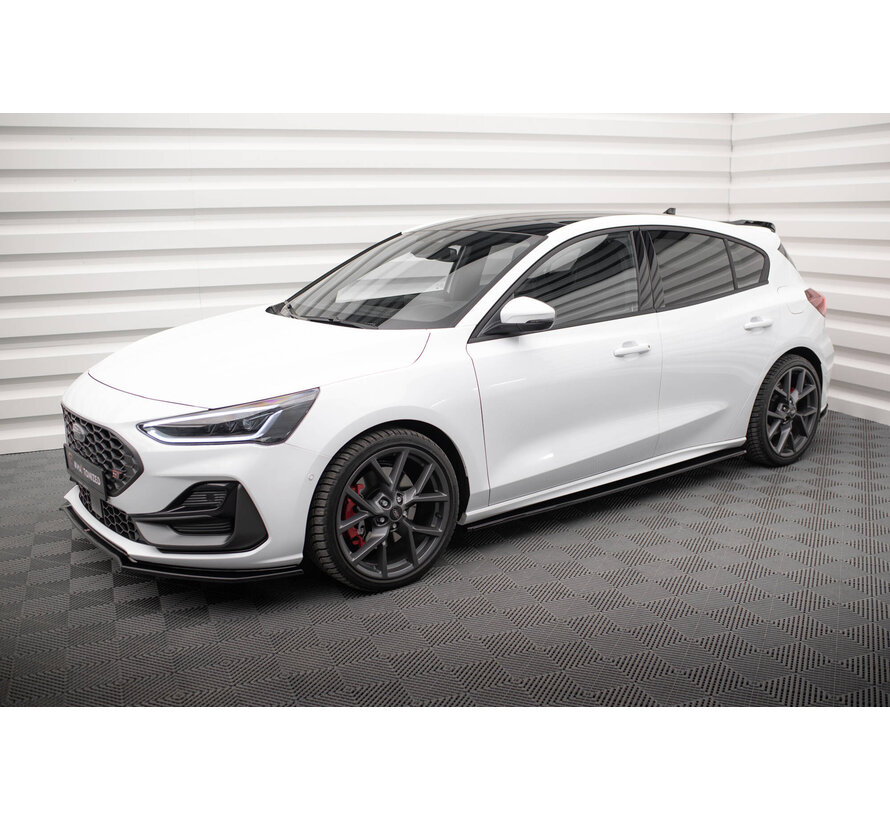 Maxton Design Side Skirts Diffusers V.1 Ford Focus ST / ST-Line Mk4 Facelift