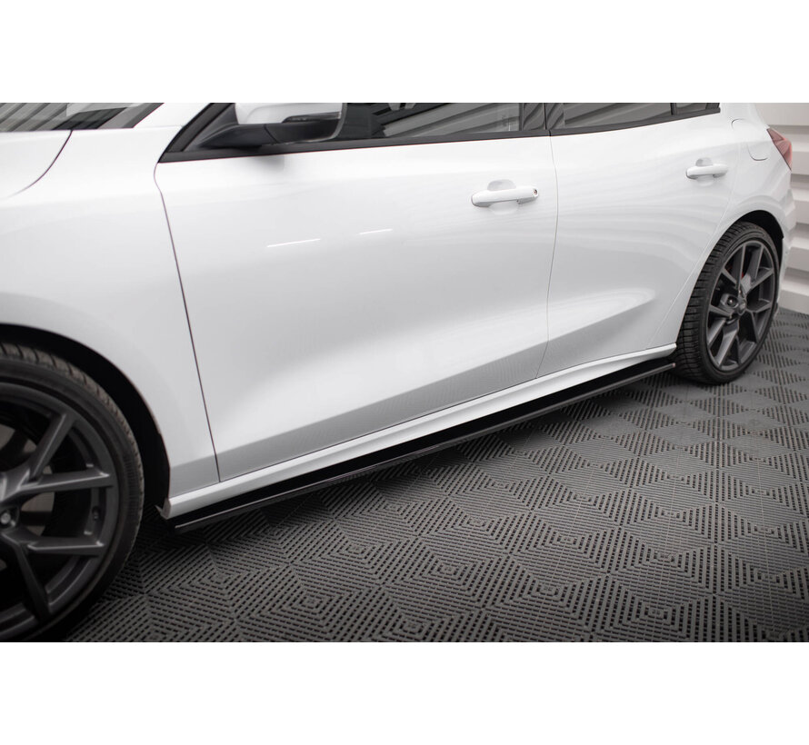 Maxton Design Side Skirts Diffusers V.1 Ford Focus ST / ST-Line Mk4 Facelift