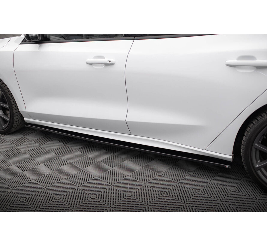 Maxton Design Side Skirts Diffusers V.1 Ford Focus ST / ST-Line Mk4 Facelift