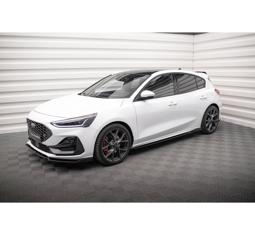 Maxton Design Side Skirts Diffusers V.4 Ford Focus ST / ST-Line Mk4 Facelift
