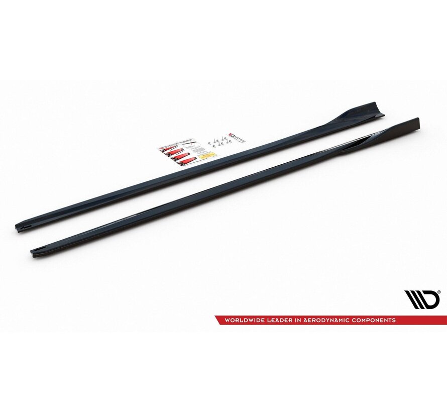 Maxton Design Side Skirts Diffusers V.4 Ford Focus ST / ST-Line Mk4 Facelift