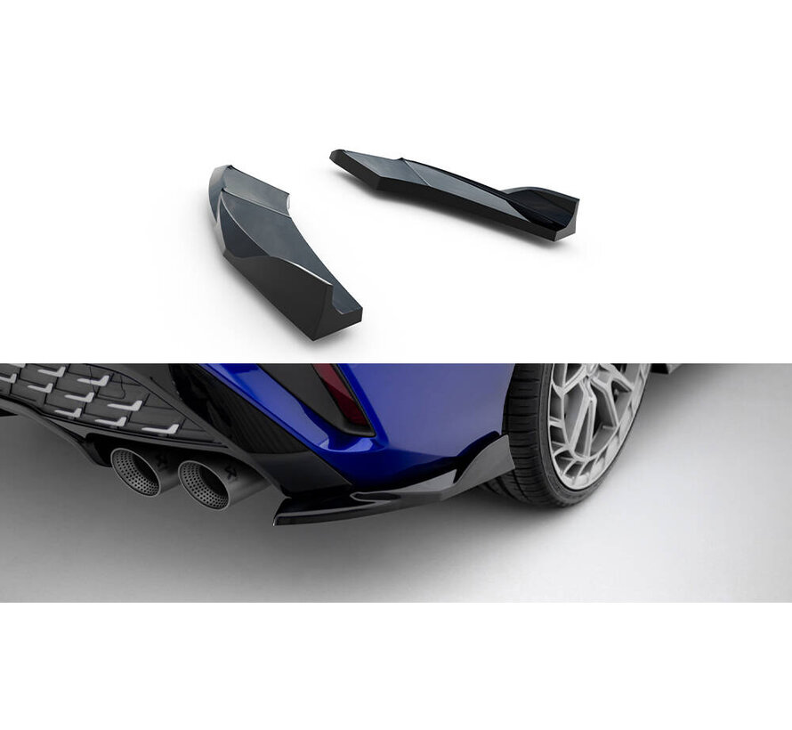 Maxton Design Rear Side Splitters V.2 Audi S3 Sedan 8Y Facelift