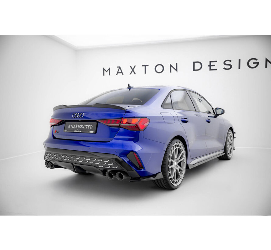 Maxton Design Rear Side Splitters V.2 Audi S3 Sedan 8Y Facelift