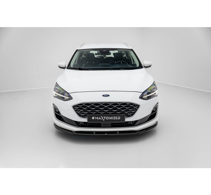 Maxton Design Front Splitter V.1 Ford Focus Vignale Mk4