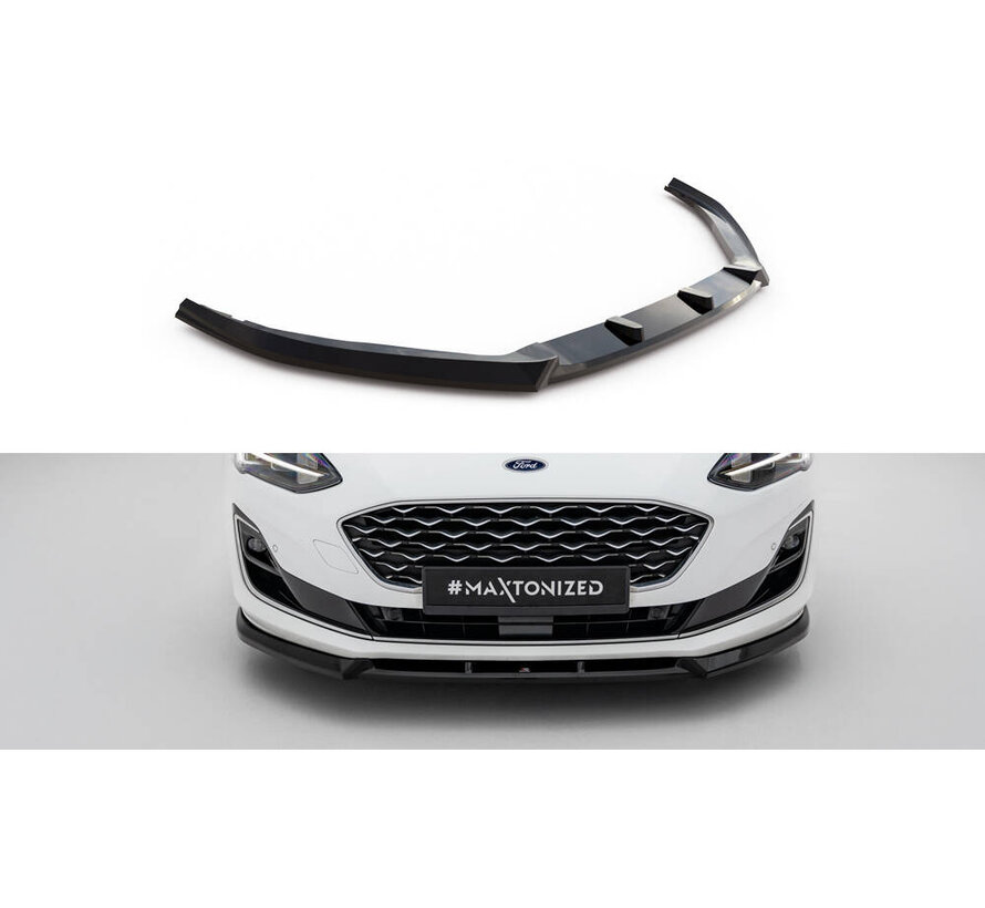 Maxton Design Front Splitter V.2 Ford Focus Vignale Mk4