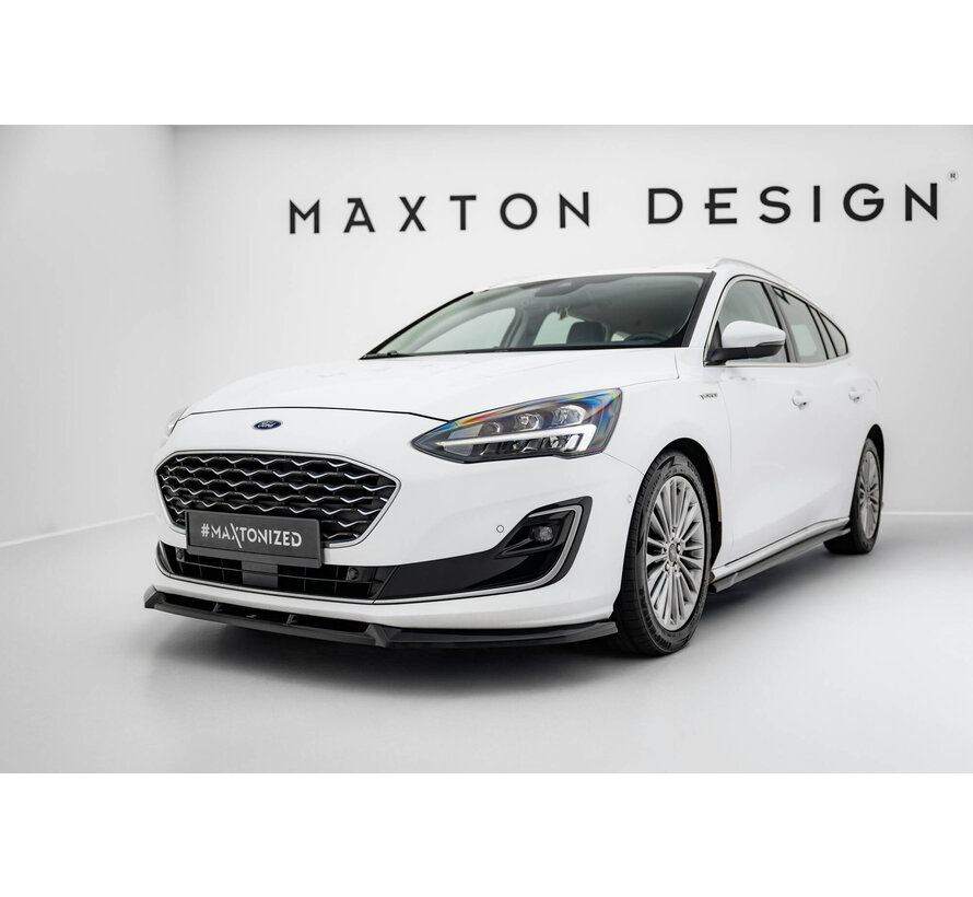 Maxton Design Front Splitter V.2 Ford Focus Vignale Mk4