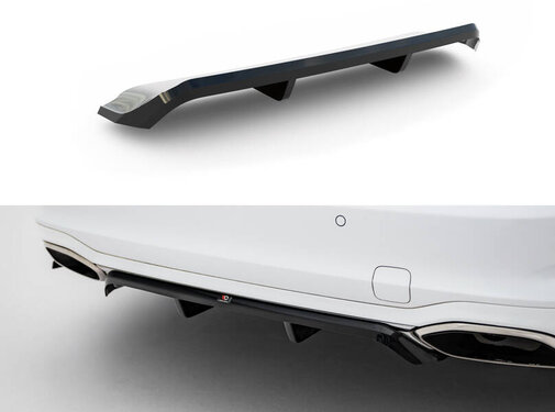 Maxton Design Maxton Design Central Rear Splitter (with vertical bars) Ford Focus Vignale Estate Mk4