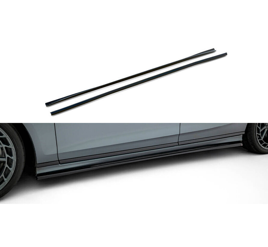Maxton Design Side Skirts Diffusers Audi S8 / A8 S-Line D5 Facelift