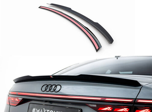 Maxton Design Maxton Design Spoiler Cap Audi S8 / A8 S-Line D5 Facelift