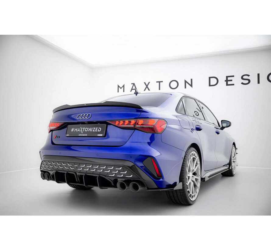 Maxton Design Rear Side Flaps Audi S3 Sedan 8Y Facelift