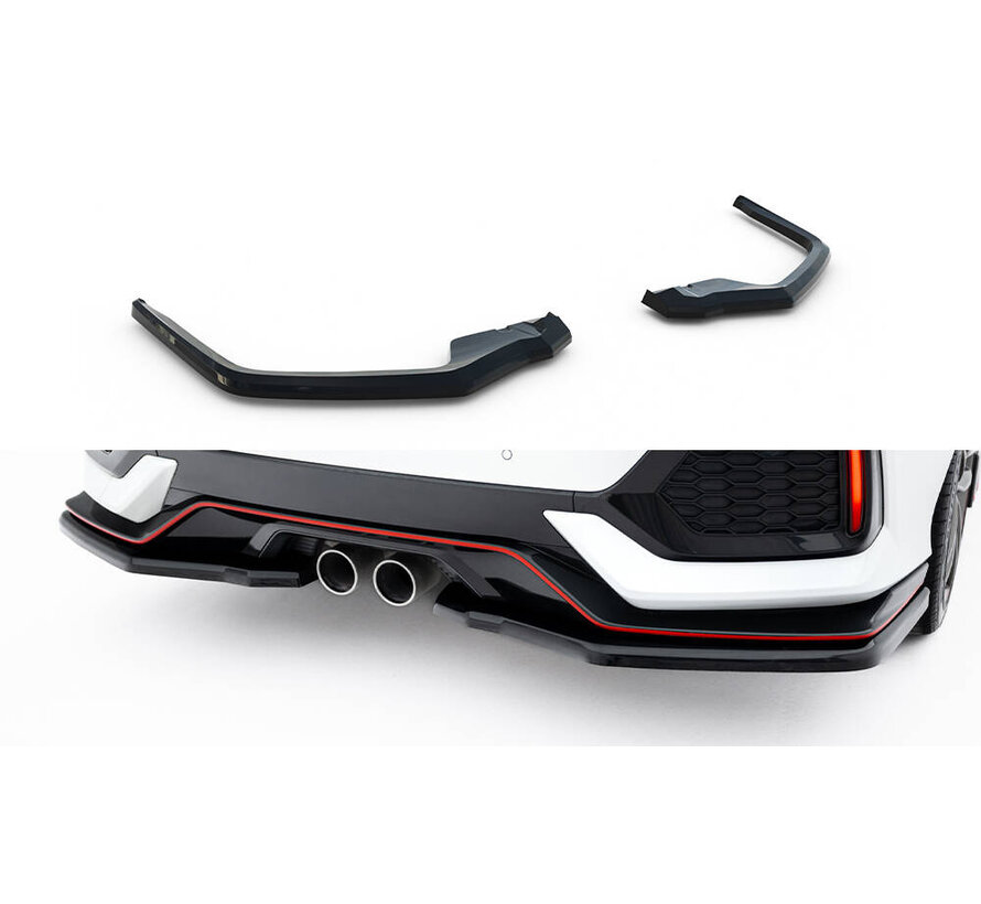 Maxton Design Rear Splitter Honda Civic Sport Mk 10