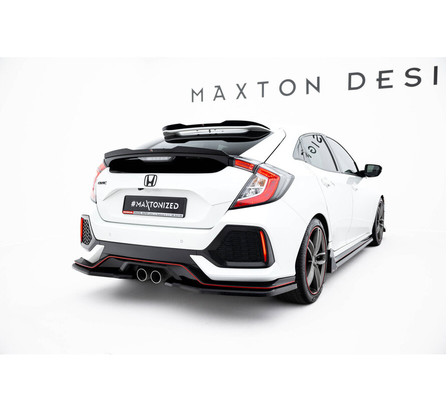 Maxton Design Rear Splitter Honda Civic Sport Mk 10