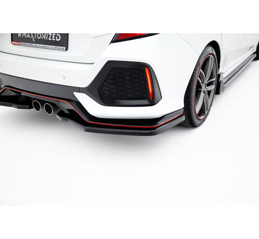 Maxton Design Rear Splitter Honda Civic Sport Mk 10