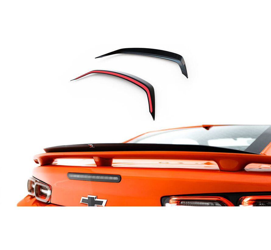 Maxton Design Spoiler Cap Chevrolet Camaro SS Mk6 Facelift